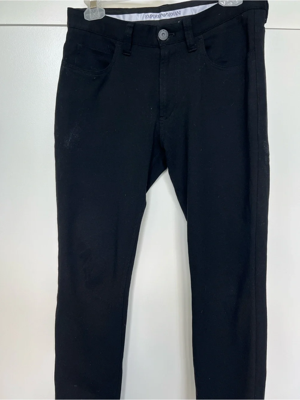 Emporio Armani Black Slim Tapered Men’s Jeans